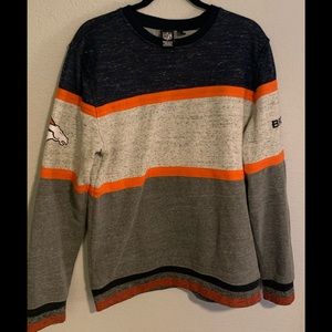 Denver Broncos NFL Pullover Block Sweatshirt **M**